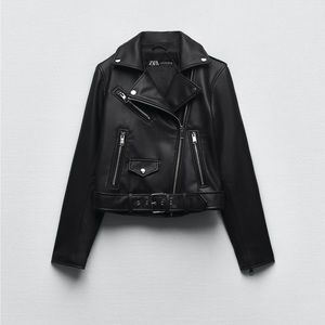 COPY - Zara faux leather bikers jacket